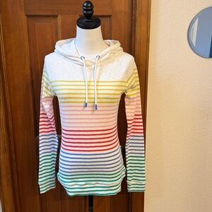 NWT Joules Blue and White Striped Top